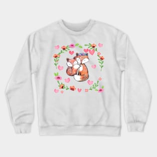 Mama Fox Crewneck Sweatshirt